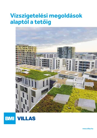 Villas vízszigetelési megoldások