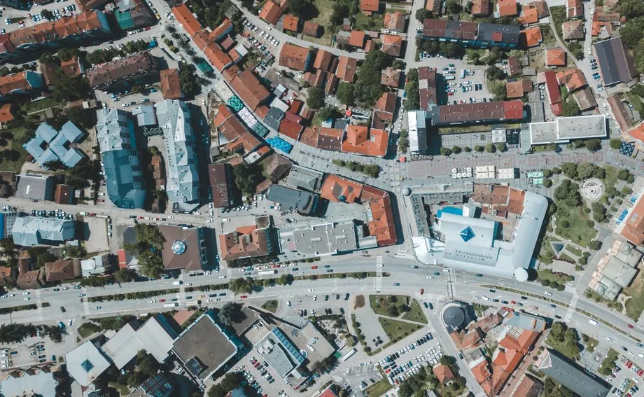 Légi tetőfelmérés - technológia